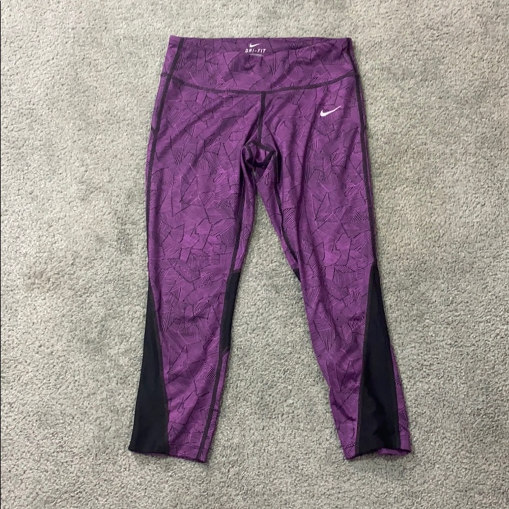 Nike 3.0 Canopy Print Racer Crop Pants Tights